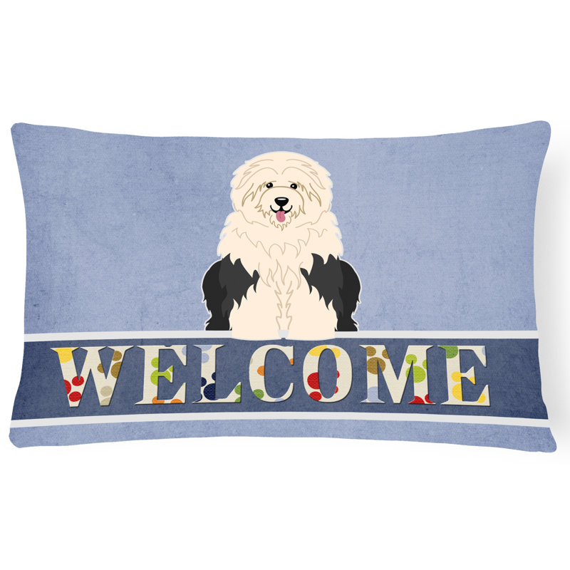  Coussin Old English Sheepdog