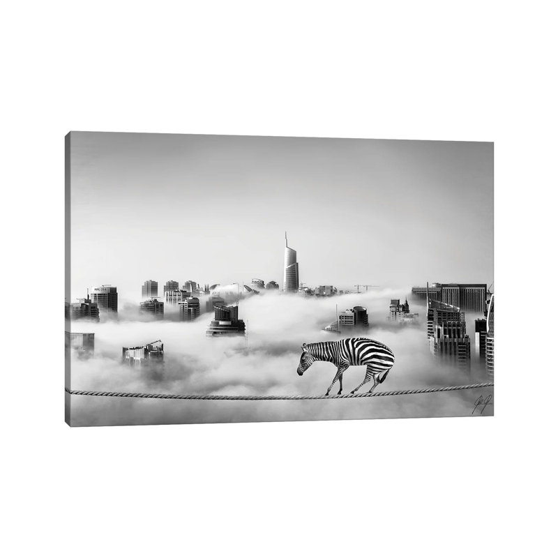 Life Is A Balance by Kathrin Federer - Wrapped Canvas Print, 20.32cm H x 30.48cm W x 1.905cm D