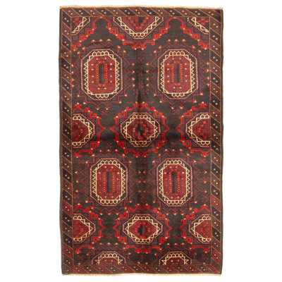 Rizbaft Grey Rug 3'7" x 6'3"