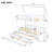 Twin over Twin House Bunk Bed with Fence,Trundle and Three Storage Drawers, White