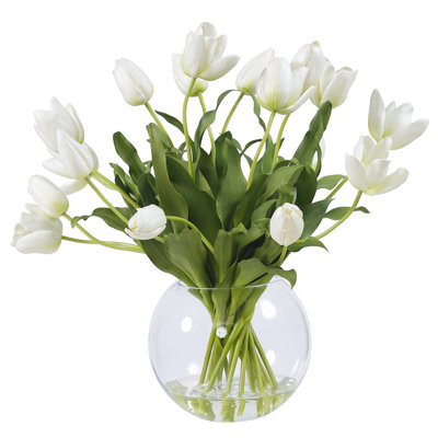 Tulip Arrangement in Vase