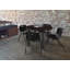 Plateau de table Kee, 4 chaises empilables-1528929529-1528929528