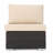 Patio Armless Chair Mbrn + Alu-1678528685