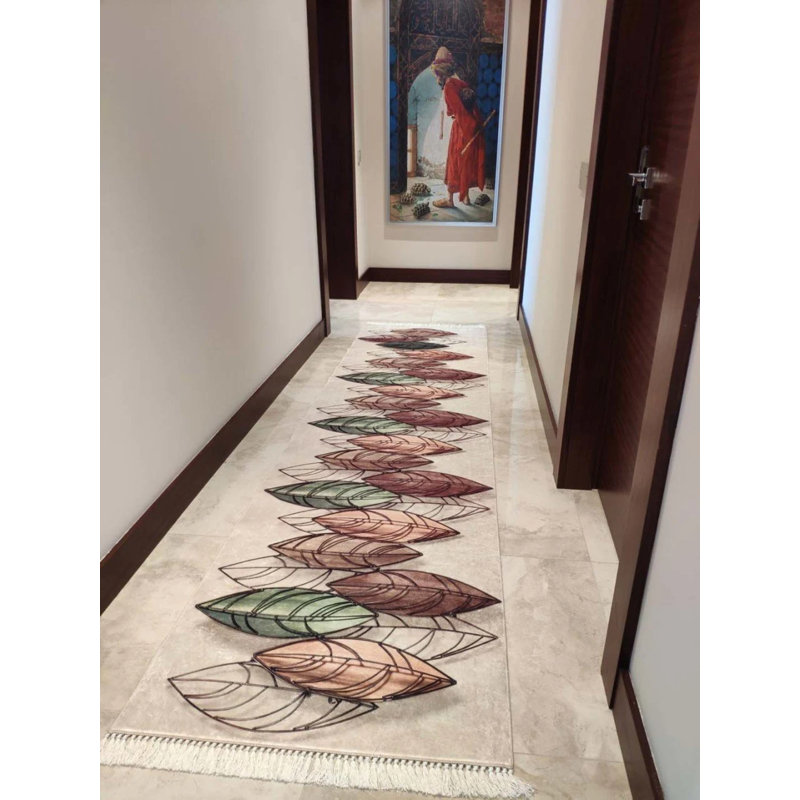 Tapis Masanao avec envers antidérapant, Carré 5 pi 3 po