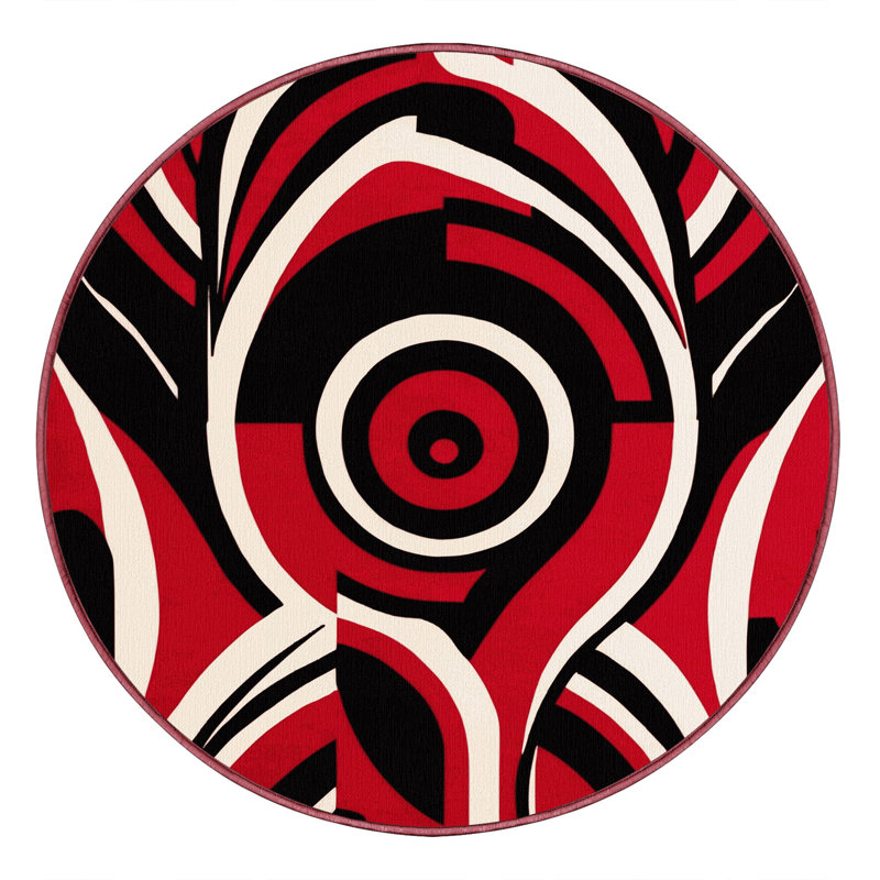 Lava Reverie Rug, Round 8'