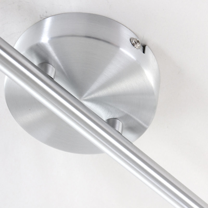Joaquin 38cm 2 -Light Track Kit, Silver