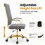 Fauteuil de bureau en cuir Humairaa-1103856401