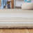 Master Hand Tufted Wool And Cotton With Latex Striped Rug-906758518