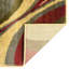 Tapis contemporain Samiyah de couleur beige tourbillonnant-658144132