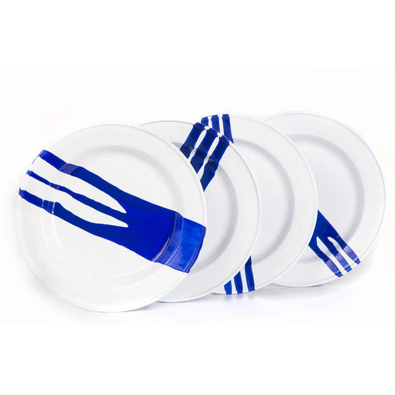 Assiette plate de service Ottomar, Blanc