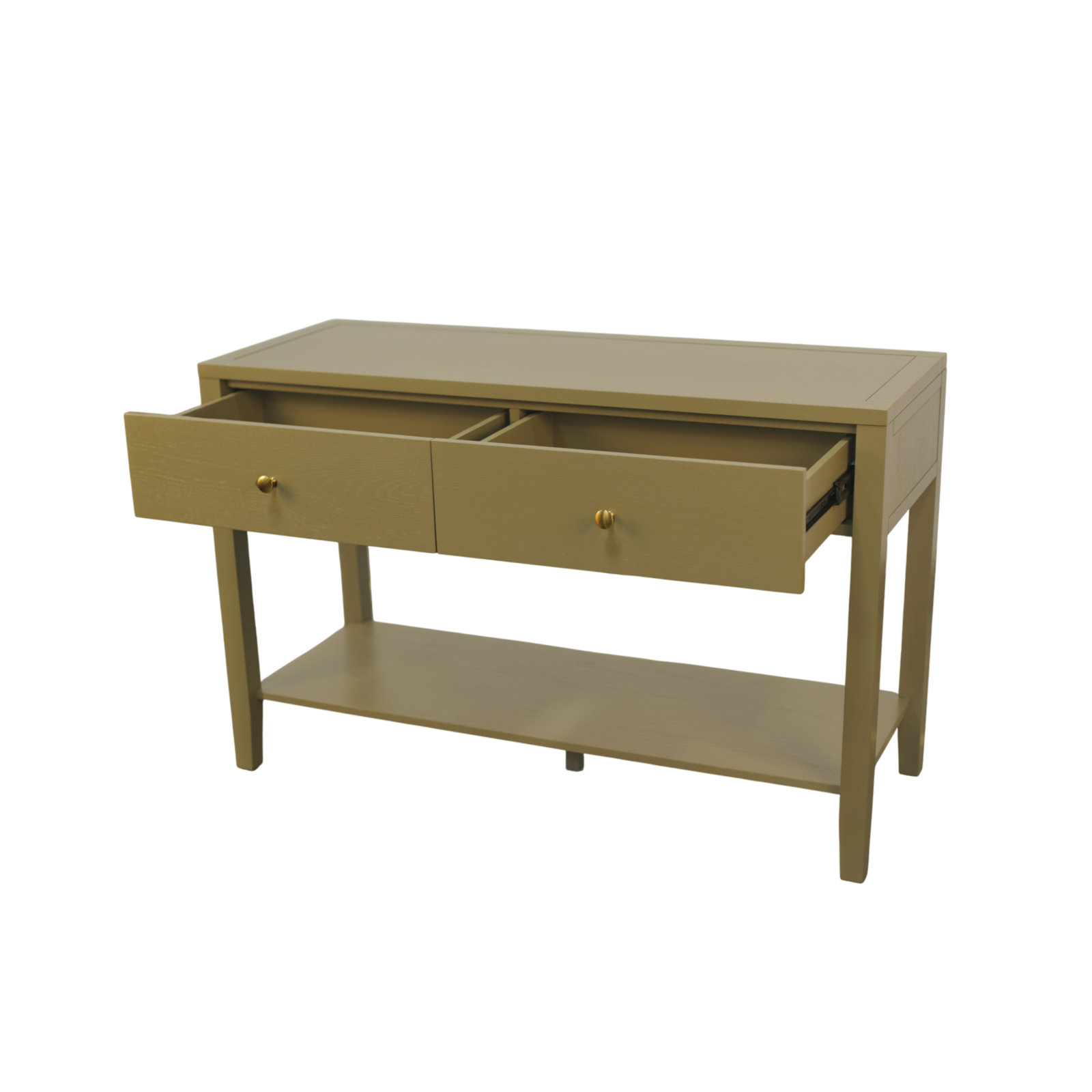 Gracie 48" Console Table, Olive Green