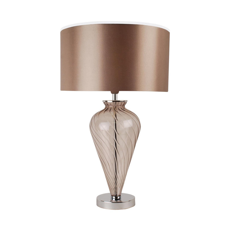 Mariefred Metal Table Lamp, Mocha, Mocha