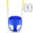 Winado Rubber Bucket Swing Swing Seat with Mounting Hangers and Chains-57360383