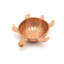 Bol décoratif décoratif en forme de tortue en aluminium pour objet de décoration de table