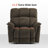 Large-Wide Power Recliner Lift Chair with Massage and Dual Heating, Infinite Position, Fabric-252409579