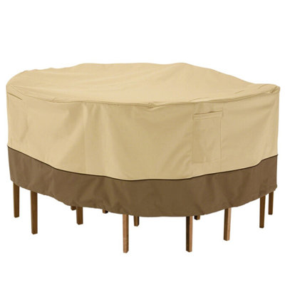 Water Resistant Heavy Duty Breathable Patio Dining Set Cover by Rebrilliant
