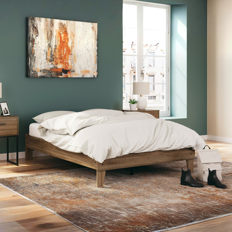 Grand lit plateforme Karnova, Double