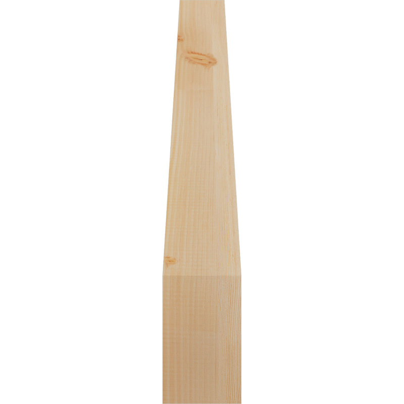 Attelle de genou traditionnelle, H 36 po x l 5,5 po x P 28 po, Douglas (lisse)