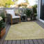 Tapis doré intérieur / extérieur lavable à la machine Chayden ACN1104-100136601