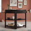 Console en bois avec tablettes et tiroir-1699248189