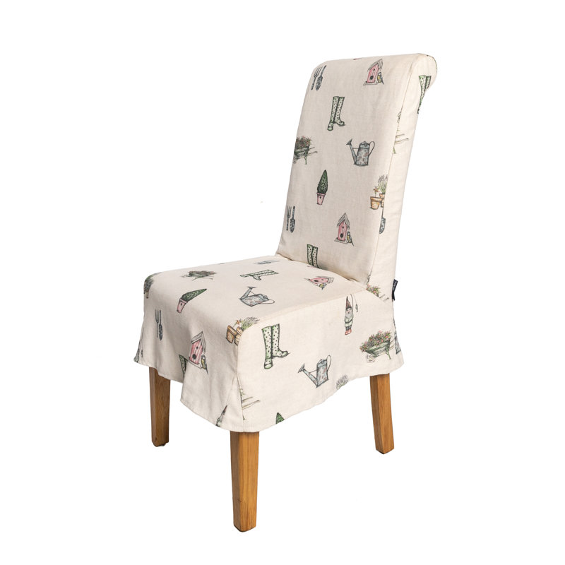 Gallego 47cm H Cotton Upholstered Side Chair