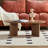 39.37" MDF Oval Coffee Table-1061518300