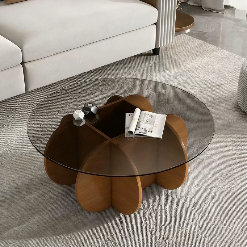 Table basse ronde moderne pour le salon