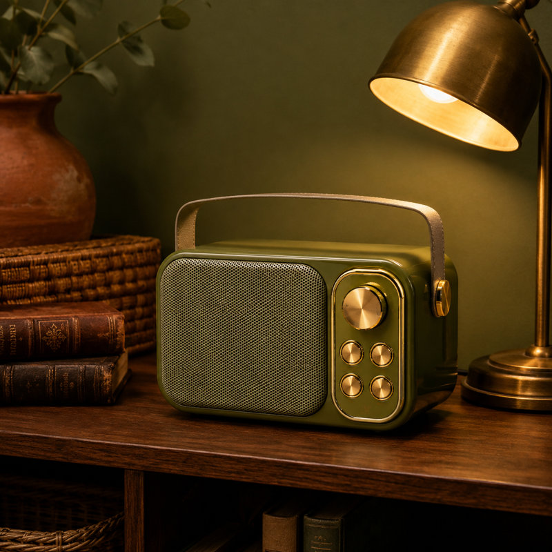 Mini Wireless Bluetooth Speaker, Green