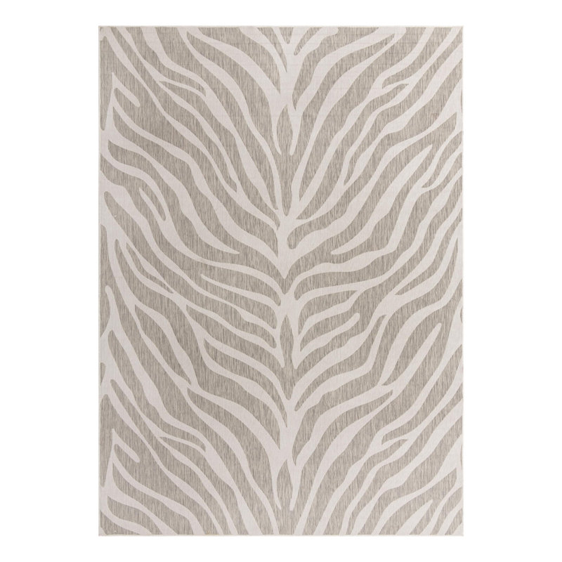 Tullyrusk Animal Print Indoor / Outdoor Rug, Rectangle 10' x 14'