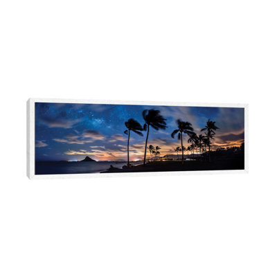 Mokolii Stars by Sean Davey - Panoramic Print on Canvas