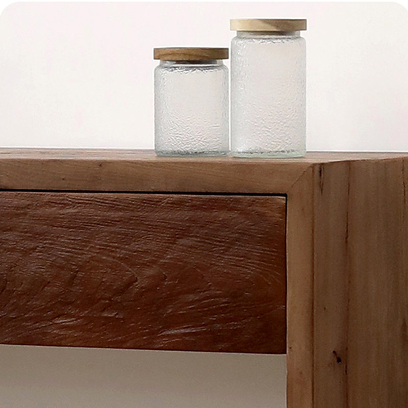 Vintage Solid Wood Entryway Console
