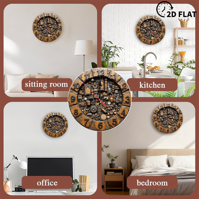 Décoration murale rétro style Steampunk