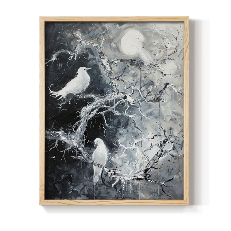 ANIMALS Series VIII, reproduction encadrée - bois massif, H 11 po x l 9 po