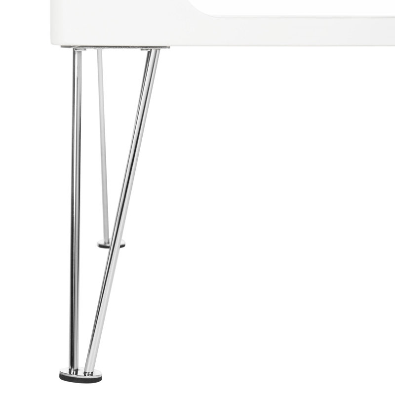 Table basse à tréteaux avec rangement Sidrah