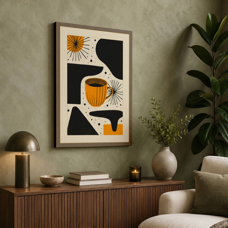 Print, 24x16 - 61.0 x 40.6 cm, Teal Border