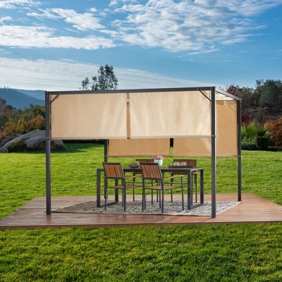 9,5 X 9,5 pi WESTRAY ACIER Gazebo