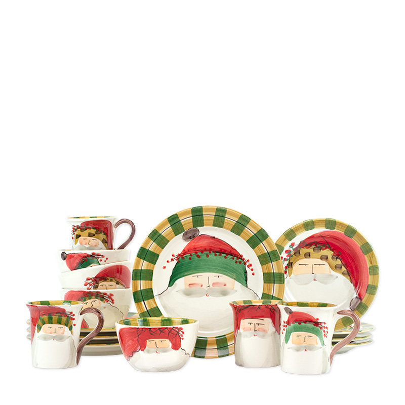 Old St. Nick Earthenware Coffee Mug