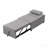 Folding Ottoman Sofa Bed Gray