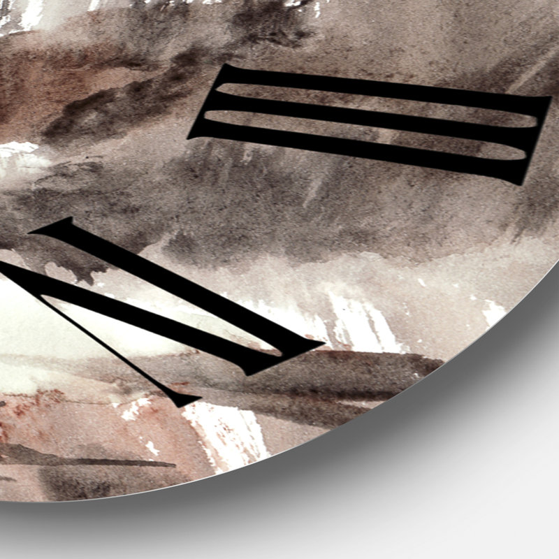 Rocks By The Blue Lake - Lake House Wall Clock, 29" H x 29" W x 1" D