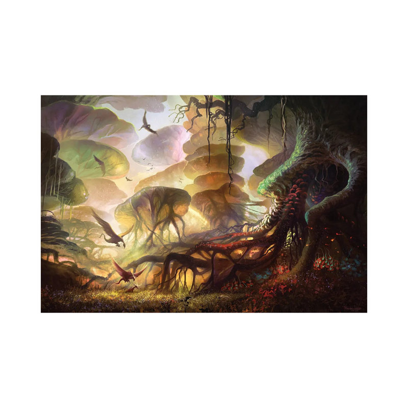 The Forest Of Keilah by Ferdinand Ladera - Wrapped Canvas Print, 66.04cm H x 101.6cm W x 1.905cm D