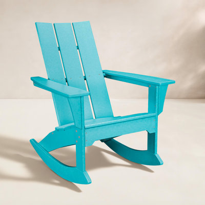 POLYWOOD® Modern Rocking Adirondack Chair
