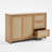 Arianna 51" Sideboard with 3 Drawers-367564883