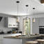 Luminaire suspendu moderne en cristal réglable avec prisme en cristal-386530483