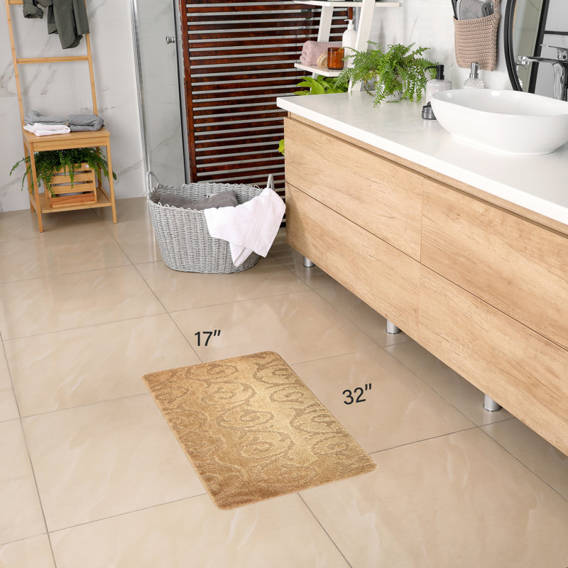 Tapis de cuisine Design, Beige clair, Rectangle 1 pi 5 po x 2 pi 8 po