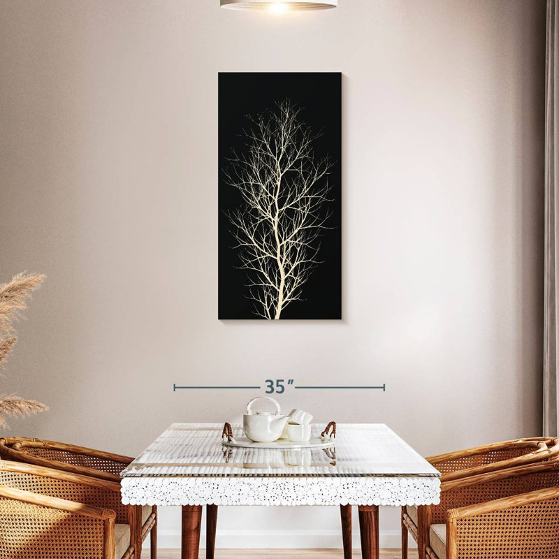 White Tree, 42" H x 21" W