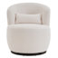 Chaise d'appoint pivotante de 25,59 po Andesine-737631809
