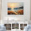 Reproduction d'art sur toile Beach Breeze Pointillism III - Nautique et plage