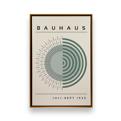 Toile tendue Bauhaus Echoing Rays