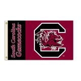 NCAA Double Sided 36'' H x 60'' W Polyester House Flag