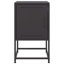Aujah 36cm W Steel Bedside Table-536426984